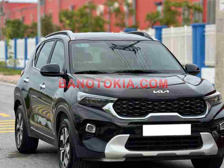 Cần bán gấp Kia Sonet Luxury 1.5 AT đời 2022, màu Đen