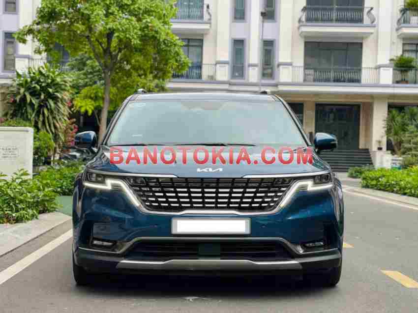 Cần bán gấp xe Kia Carnival Signature 2.2D 2023 màu Xanh