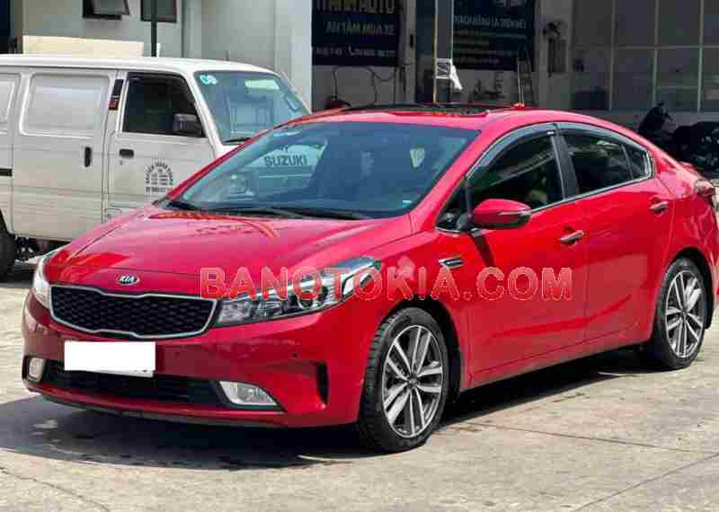 Cần bán gấp xe Kia Cerato 1.6 AT năm 2017, màu Đỏ, Số tự động