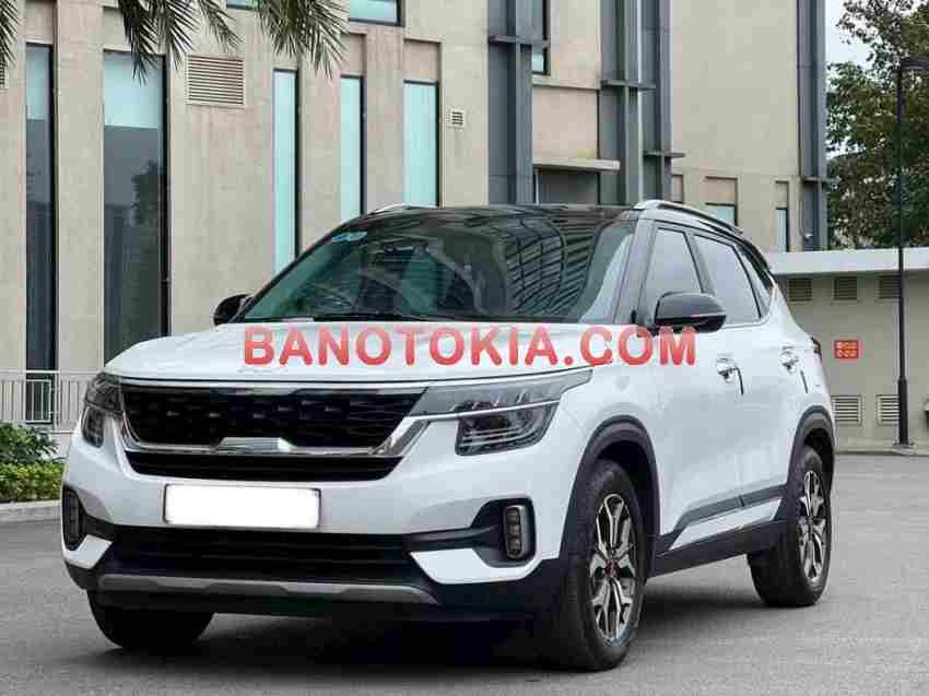 Cần bán gấp xe Kia Seltos Premium 1.6 AT năm 2023, màu Trắng, Số tự động