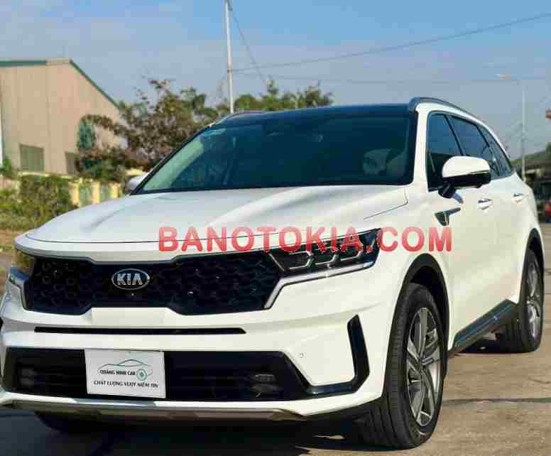 Cần bán xe Kia Sorento Signature 2.2 AT AWD màu Trắng 2021