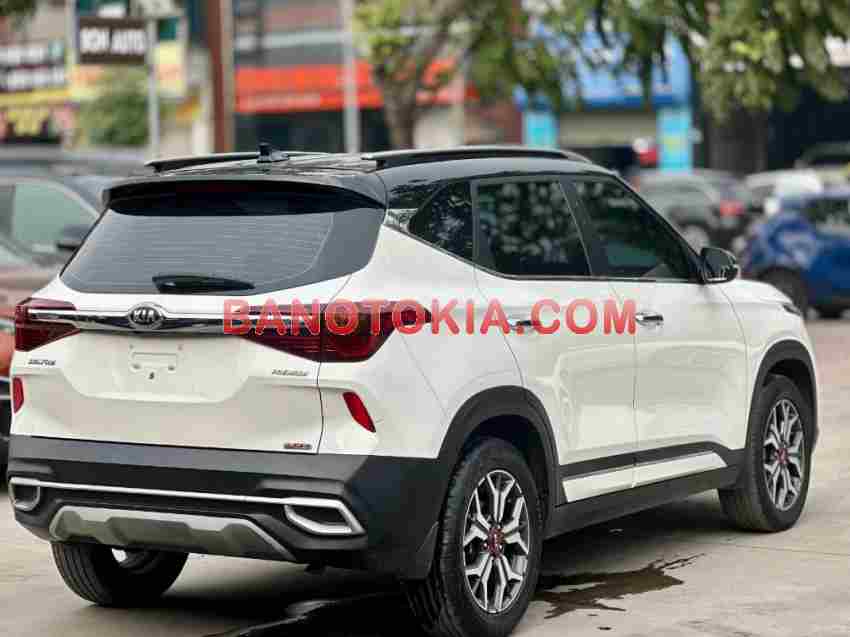 Cần bán gấp xe Kia Seltos Premium 1.4 AT năm 2021, màu Trắng, Số tự động