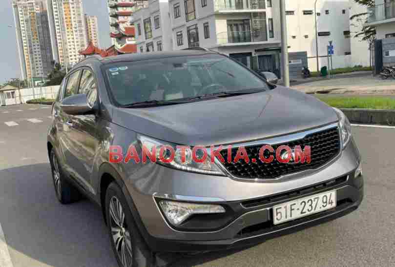 Cần bán gấp Kia Sportage 2.0 AT đời 2015, màu Ghi