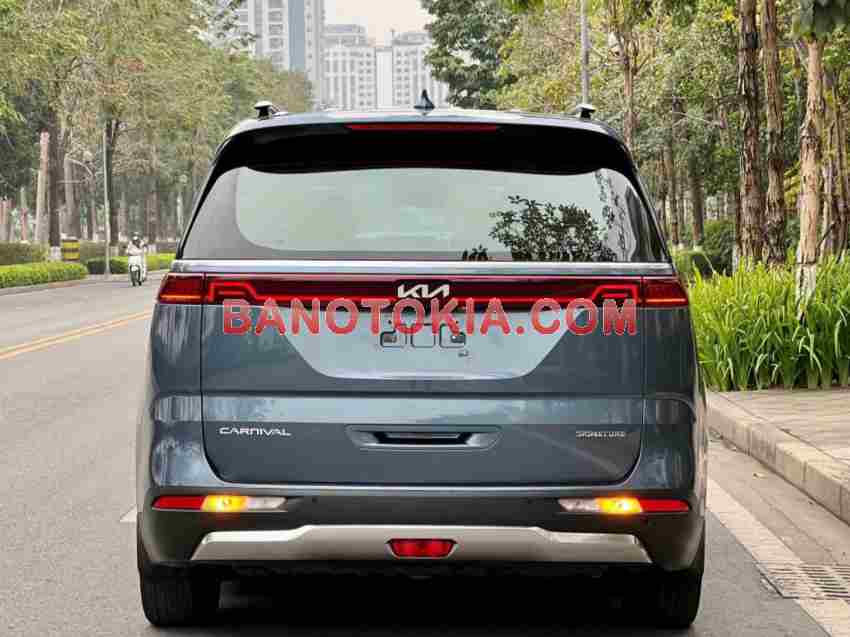 Bán Kia Carnival Signature 2.2D, màu Xanh, Máy dầu, 2022