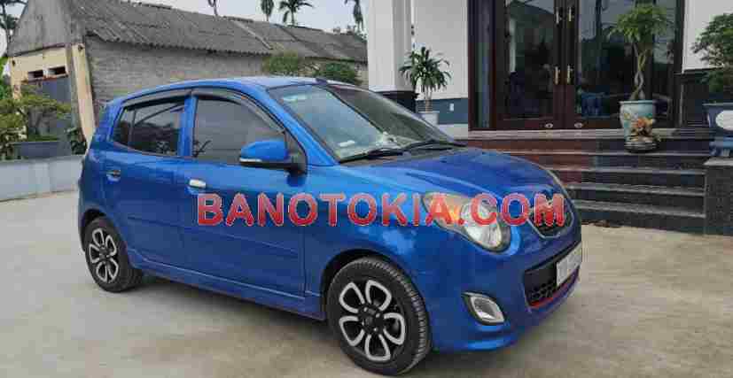 Cần bán xe Kia Morning SLX 1.0 AT năm 2010 màu Xanh cực đẹp