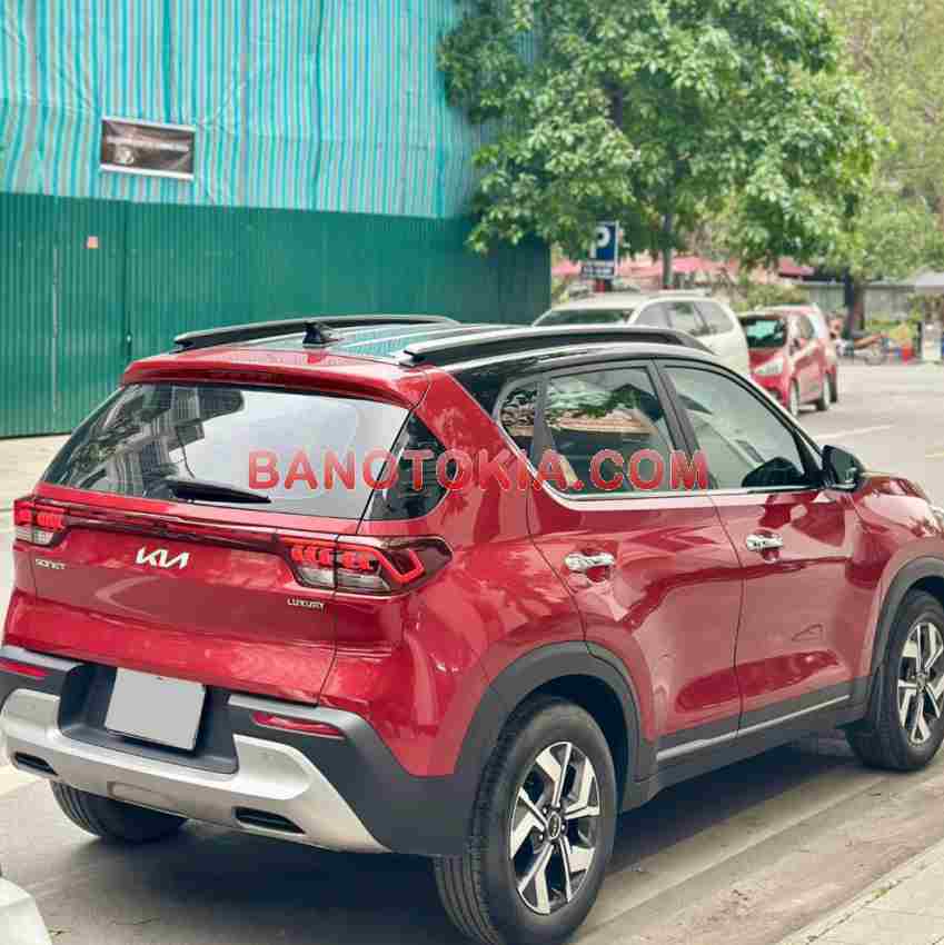 Cần bán gấp xe Kia Sonet Luxury 1.5 AT năm 2022, màu Đỏ, Số tự động