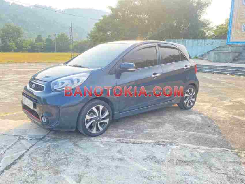 Cần bán gấp xe Kia Morning Si AT năm 2016, màu Xanh, Số tự động