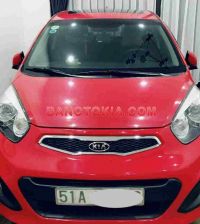 Cần bán xe Kia Picanto 1.25 AT 2012 Số tự động màu Đỏ