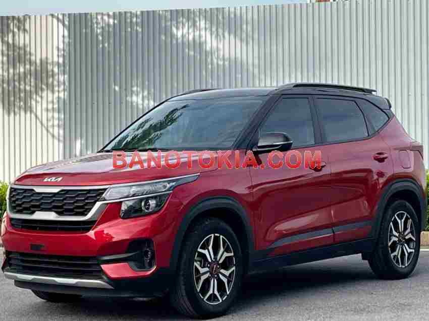 Cần bán gấp xe Kia Seltos Deluxe 1.4 AT năm 2022, màu Đỏ, Số tự động