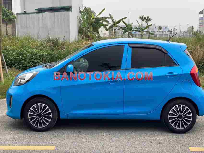 Cần bán gấp Kia Morning Si MT đời 2016, màu Xanh