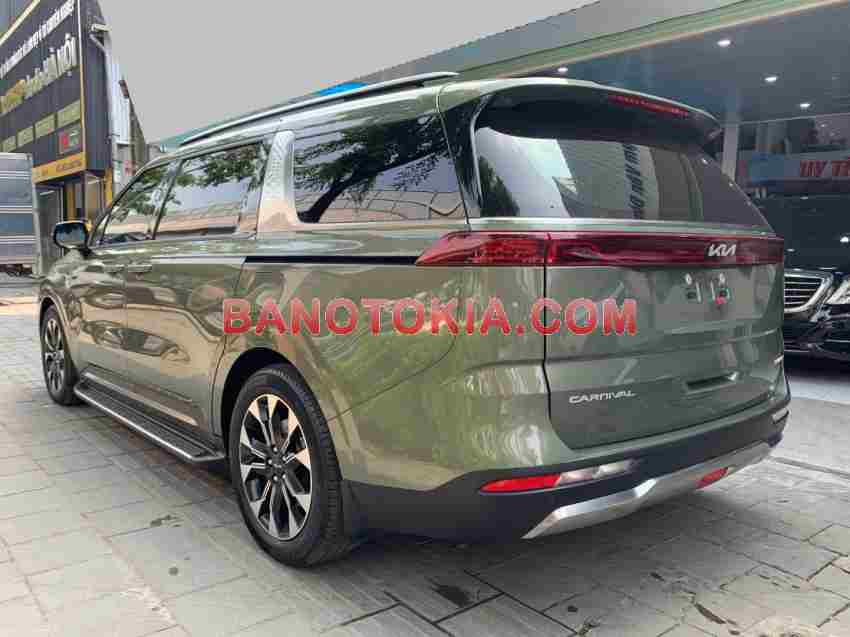 Cần bán Kia Carnival Signature 2.2D Máy dầu 2023 màu Xanh