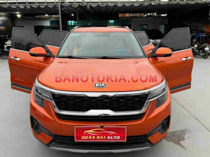 Cần bán xe Kia Seltos Luxury 1.4 AT 2021 Số tự động màu Cam