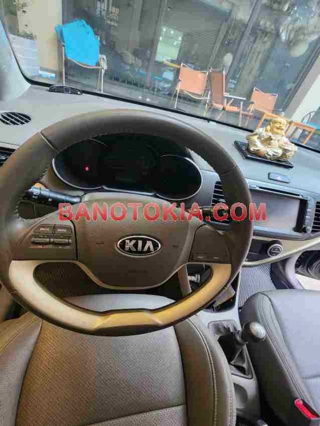 Cần bán gấp xe Kia Morning Si MT năm 2017, màu Xanh, Số tay