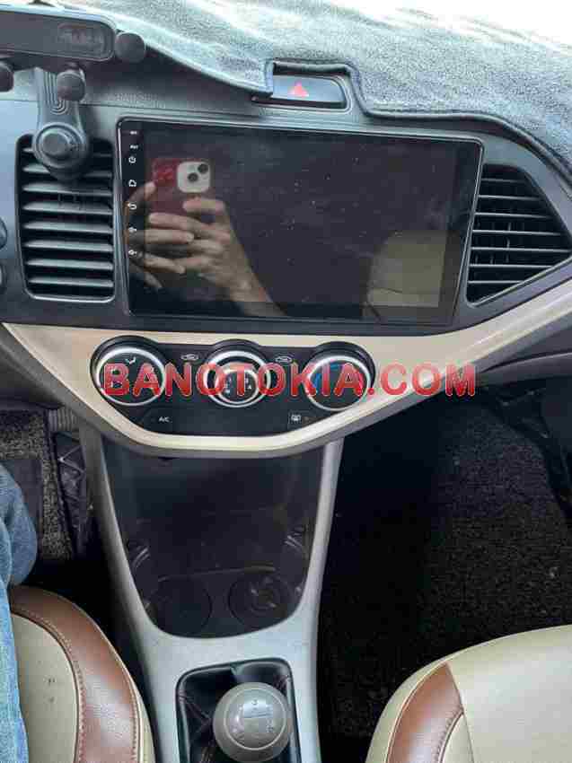 Cần bán gấp xe Kia Morning LX năm 2016, màu Bạc, Số tay