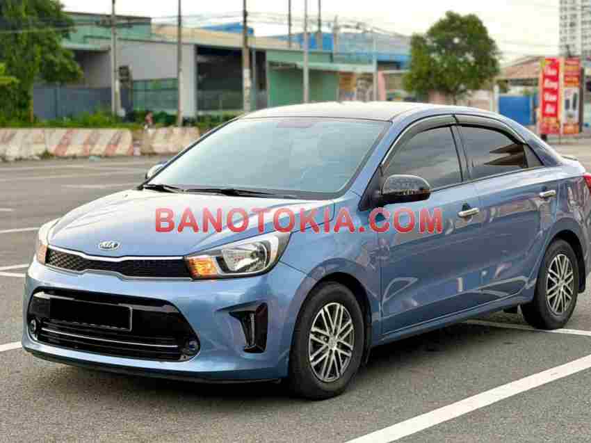 Cần bán gấp Kia Soluto 1.4 AT Deluxe đời 2019, màu Xanh